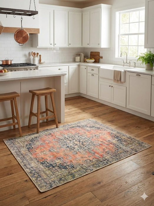 5' x 5' Square Area Rug