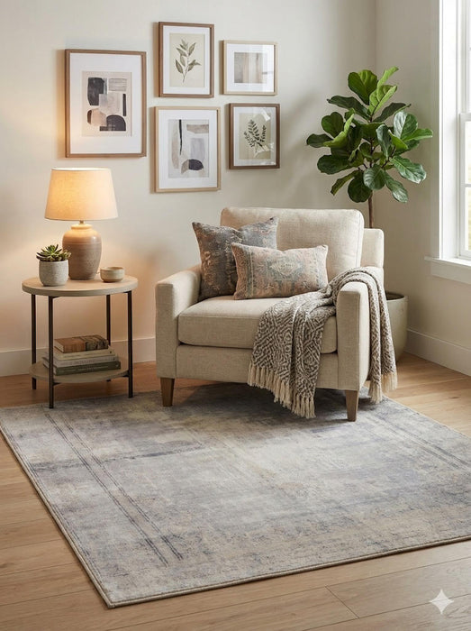 4' x 4' Square Area Rug