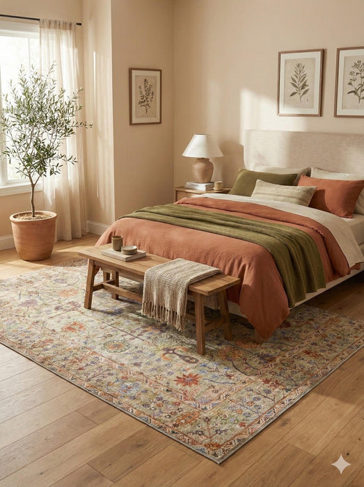 5' x 8' Washable Area Rug