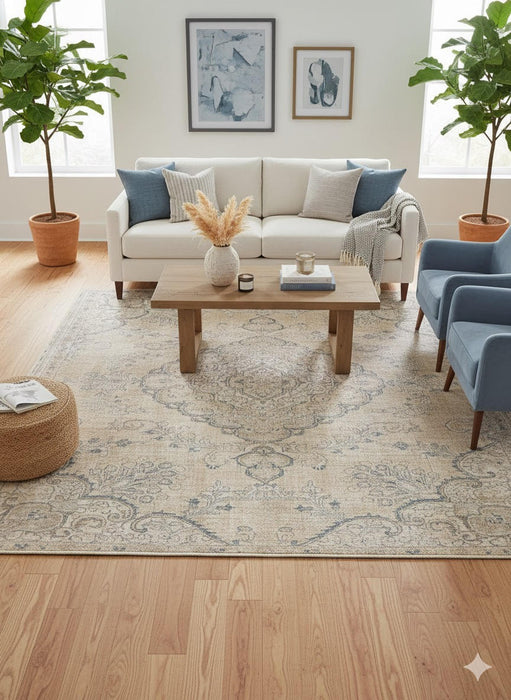 7' x 7' Square Area Rug