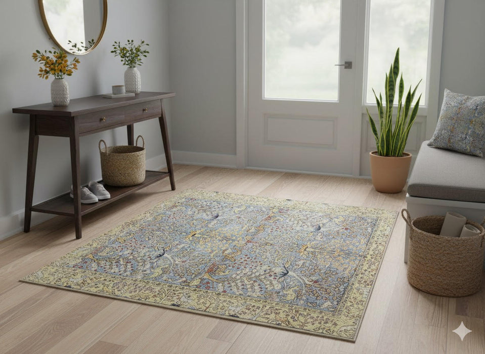 5' x 5' Square Area Rug