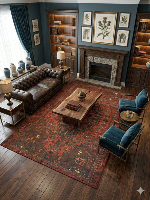 8' x 12' Stain-Resistant Spill Proof Area Rug