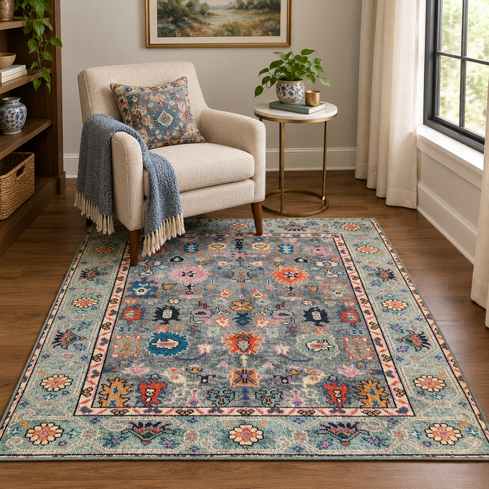6' x 6' Square Area Rug