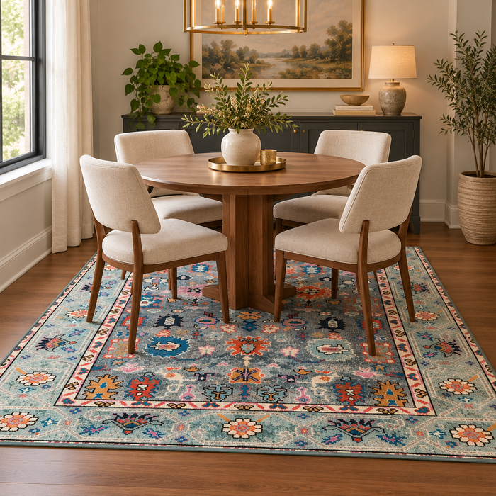 6' x 6' Square Area Rug