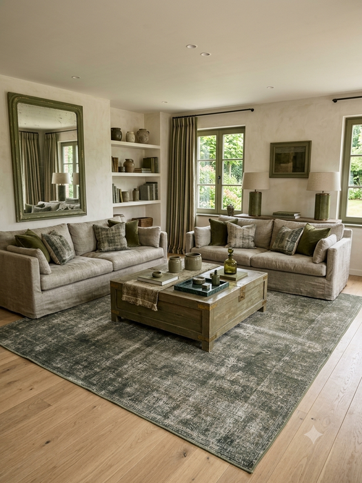 8' x 8' Square Area Rug