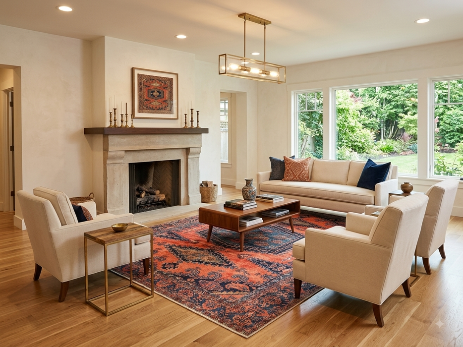 8' x 8' Square Area Rug