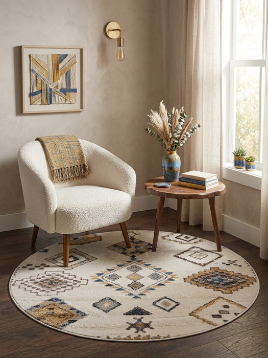 6' Round Area Rug