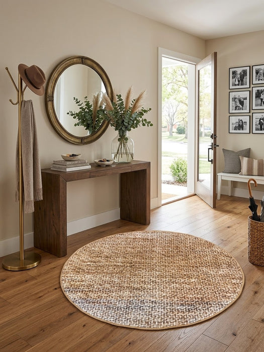 4' Round Area Rug
