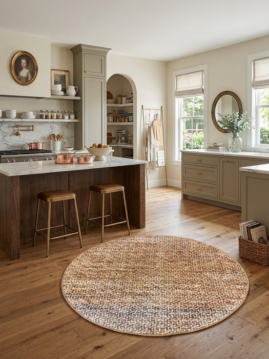 4' Round Area Rug