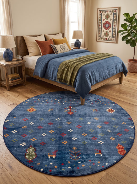 7' Round Area Rug