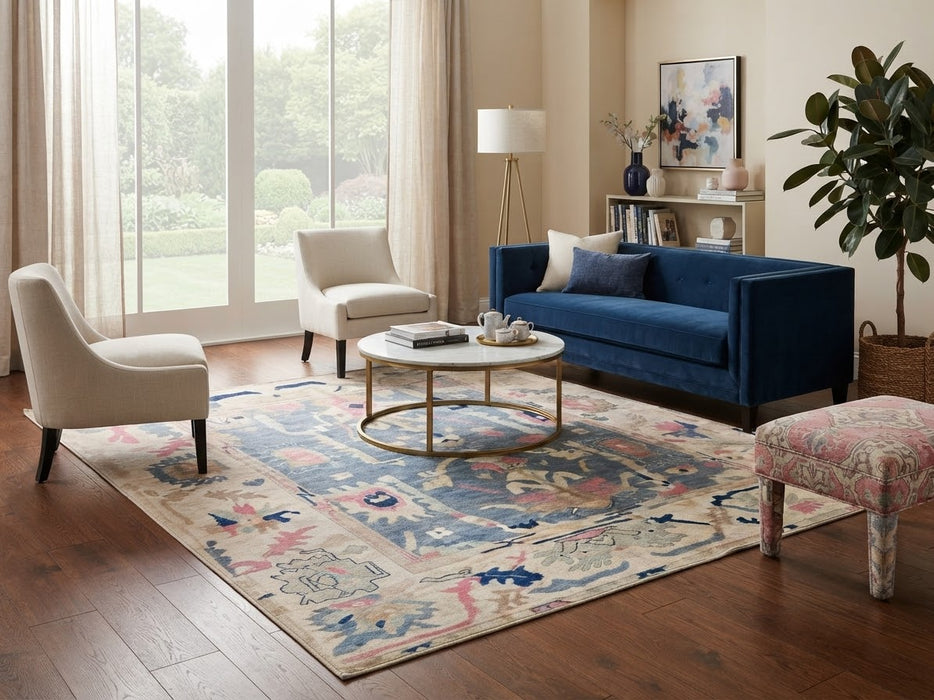 7' x 7' Square Area Rug