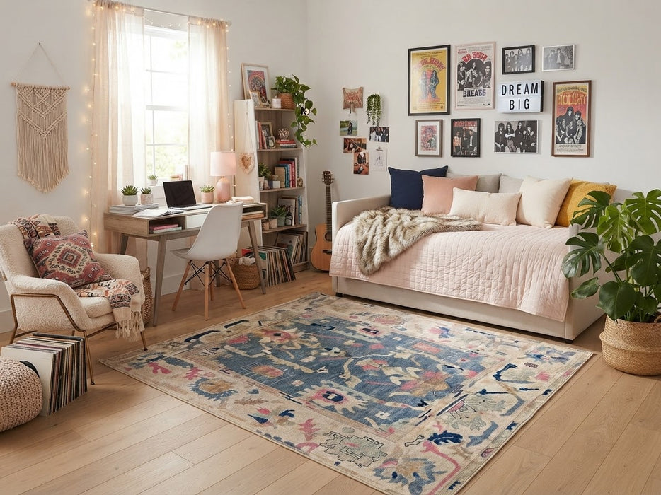 7' x 7' Square Area Rug