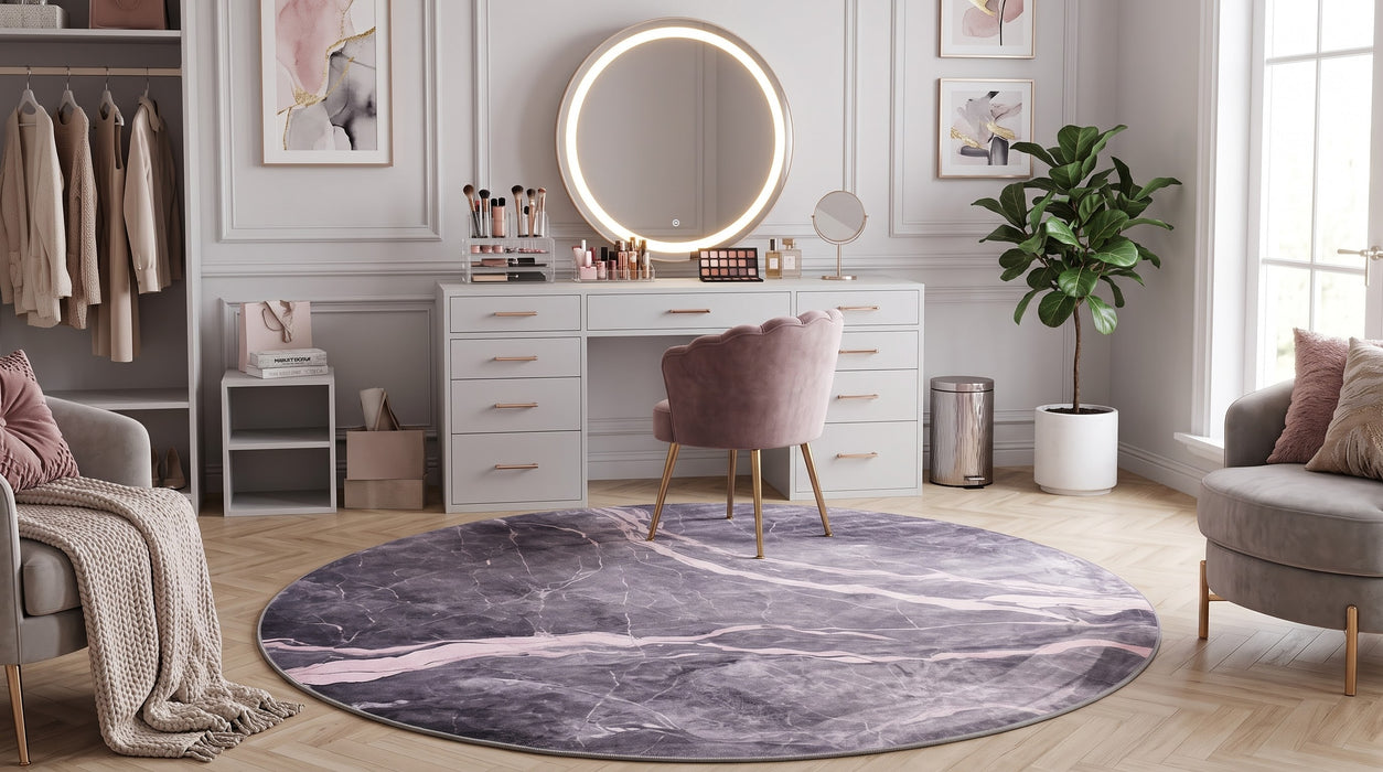 6' Round Area Rug