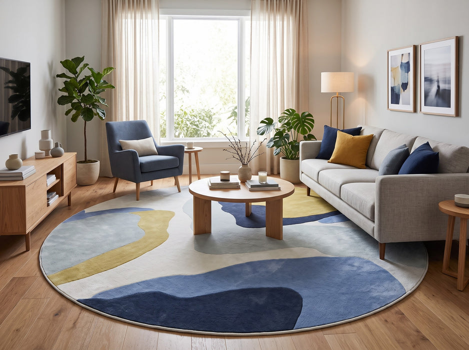 8' Round Area Rug