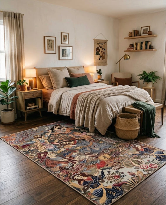 7' x 7' Square Area Rug