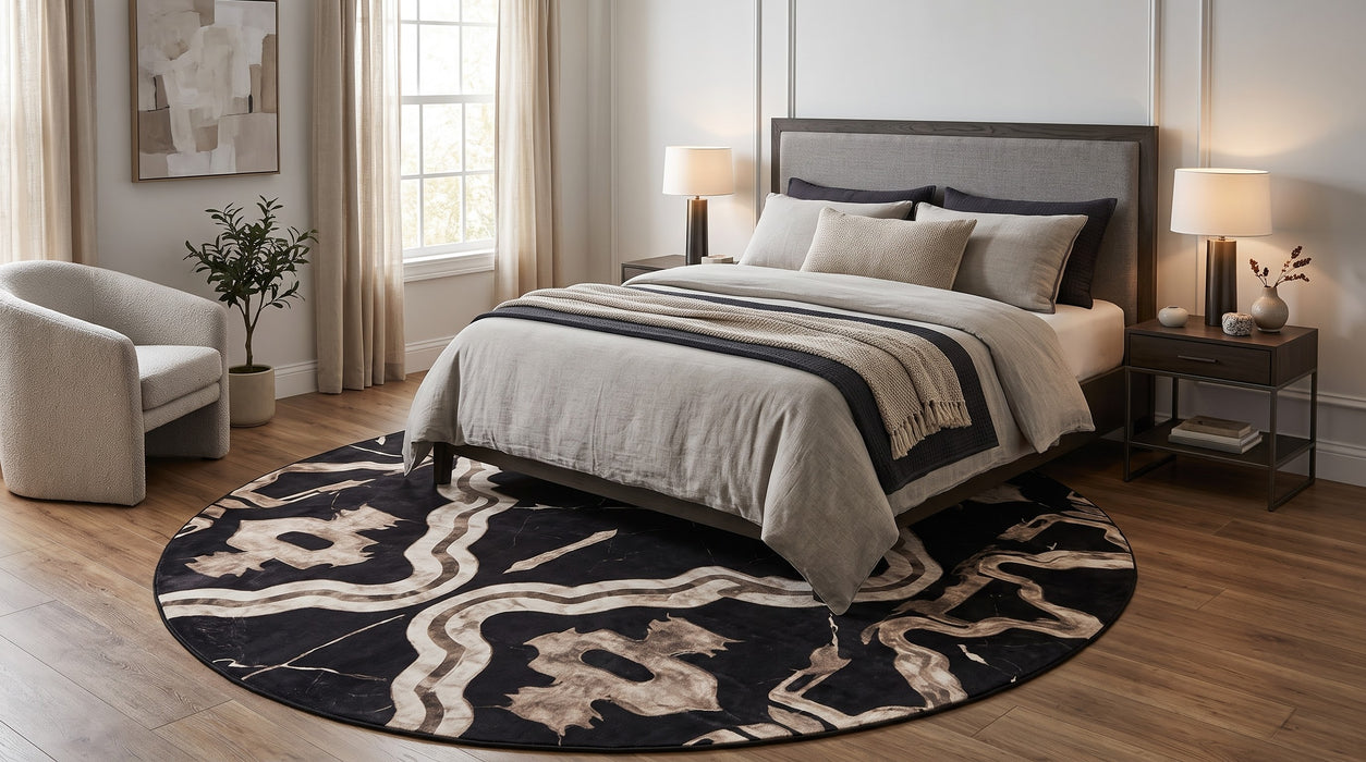 7' Round Area Rug