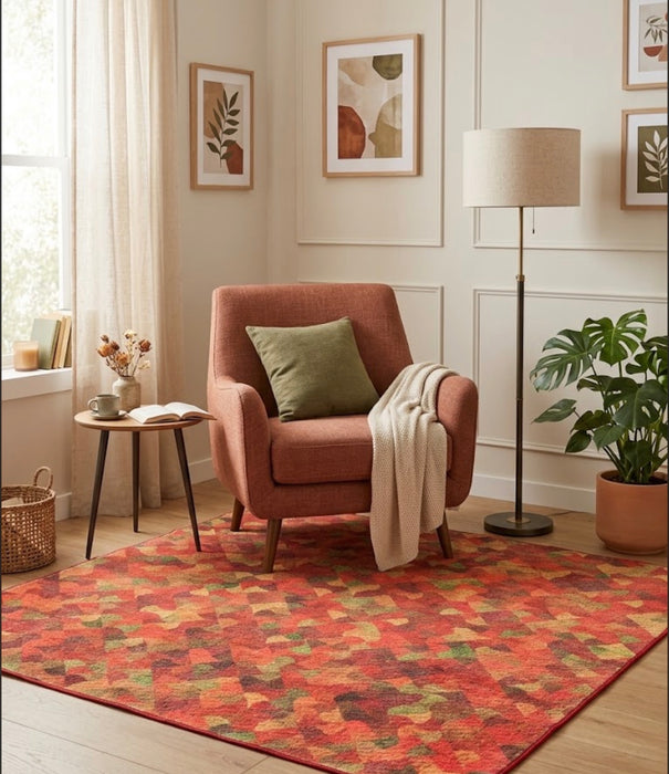 6' x 6' Square Area Rug