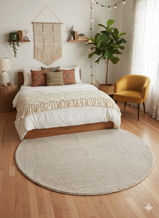 6ft Round Area Rug