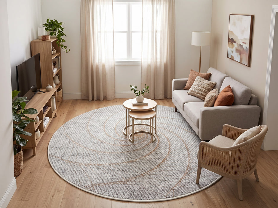 6' Round Area Rug