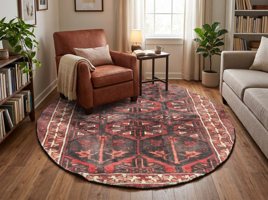 6' Round Area Rug