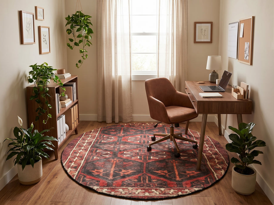 6' Round Area Rug