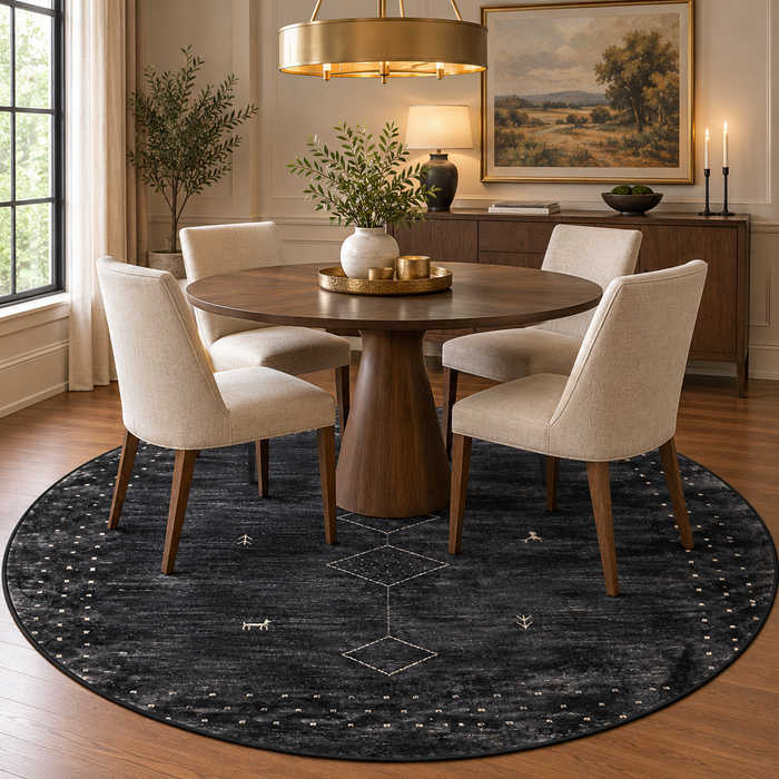 8' Round Area Rug