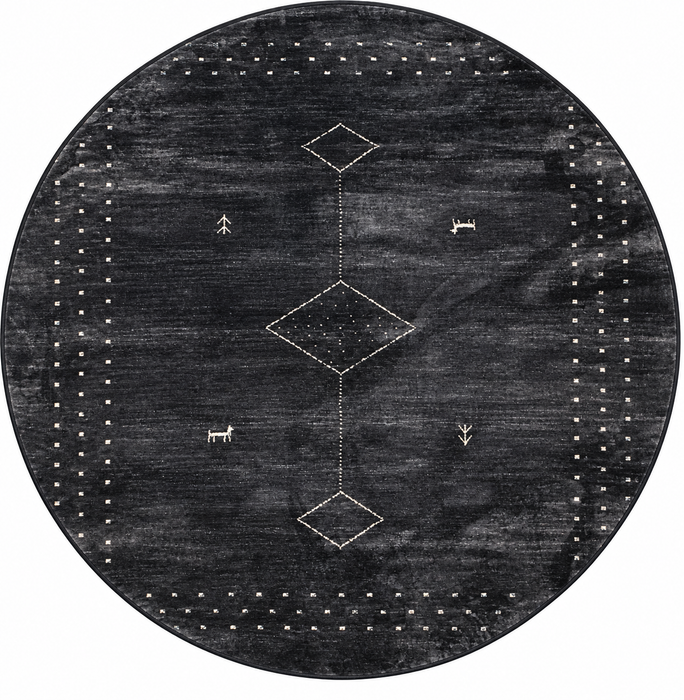 8' Round Area Rug