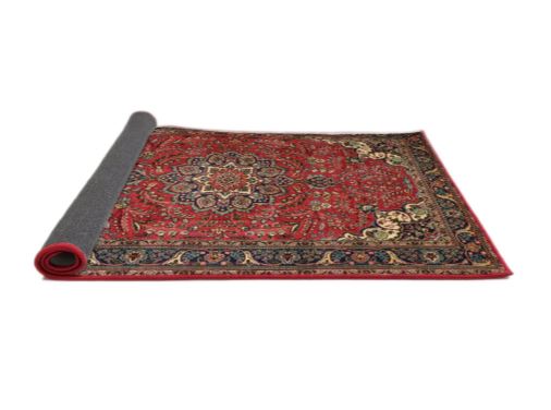 3' x 5' Dark Almond Brown Traditional Medallion Area Rug