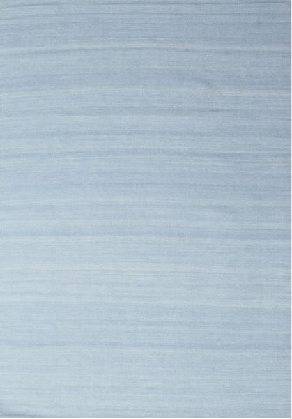 5ft Round Blue Contemporary Jeans Modern Rug