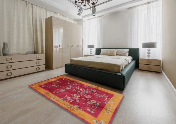 8x10 Red Super Soft Traditional Oriental Area Rug