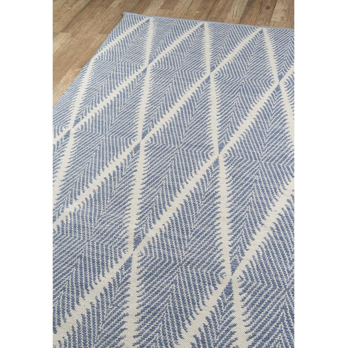 5x8 Denim Hand-Tufted Momeni River Area Rug