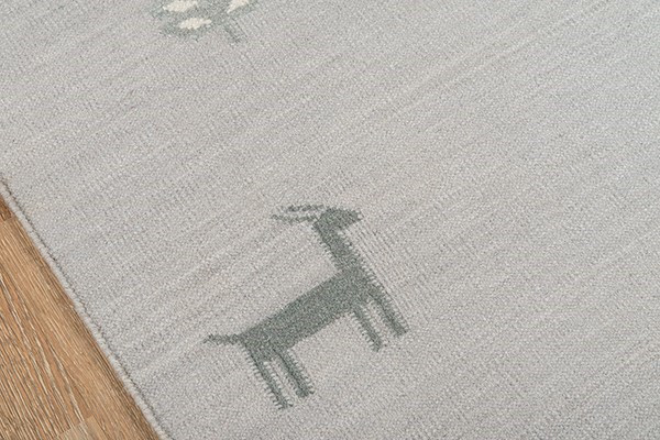 5x8 Color Grey AREA RUG by Erin Gates by Momeni