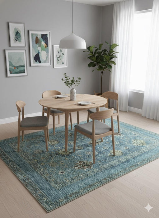 6' x 9' Washable Area Rug