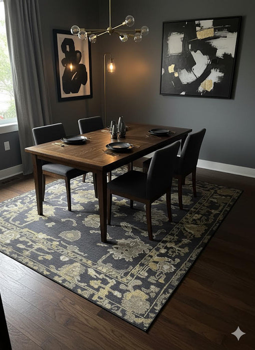 8' x 8' Square Washable Area Rug