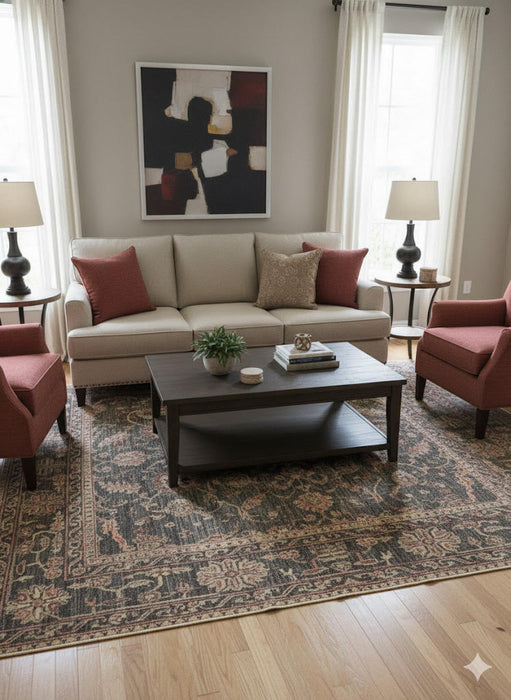 8' x 10' Washable Area Rug