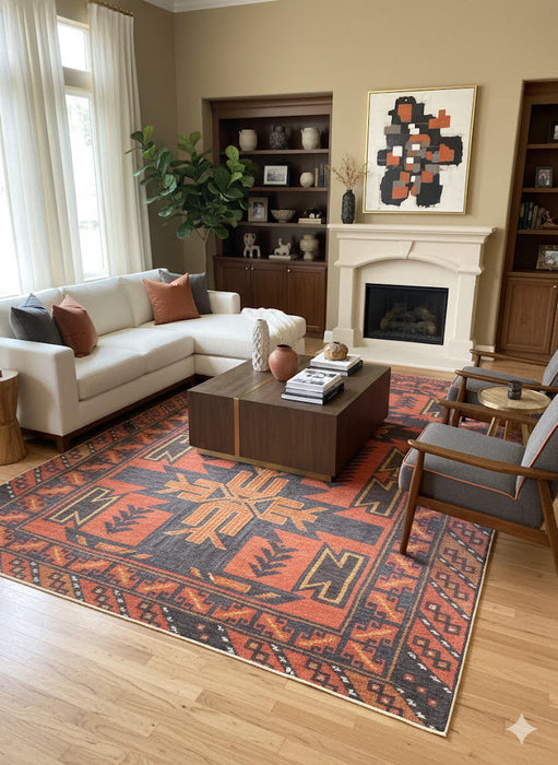 8' x 12 Washable Area Rug