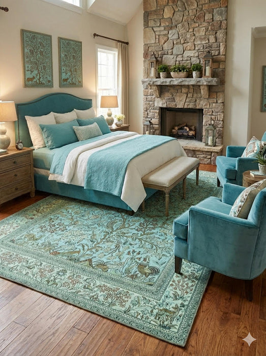 8' x 12' Washable Area Rug