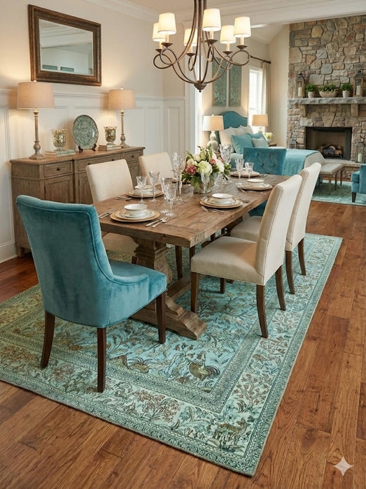 8' x 12' Washable Area Rug