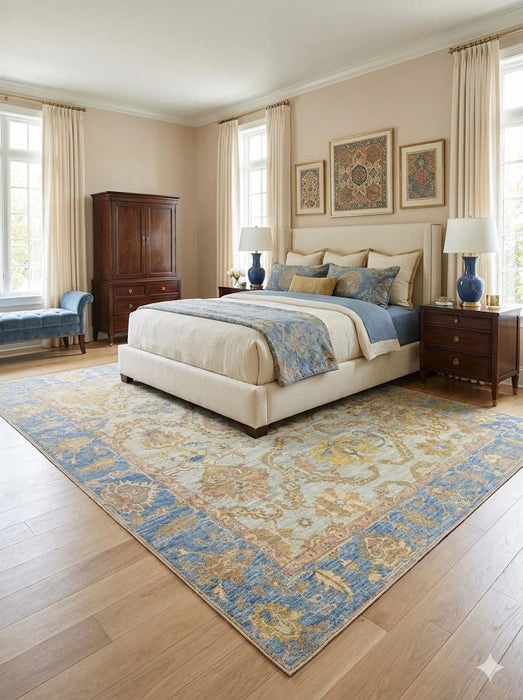 8' x 8' Square Washable Area Rug