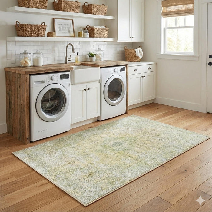 4' x 6' Washable Area Rug