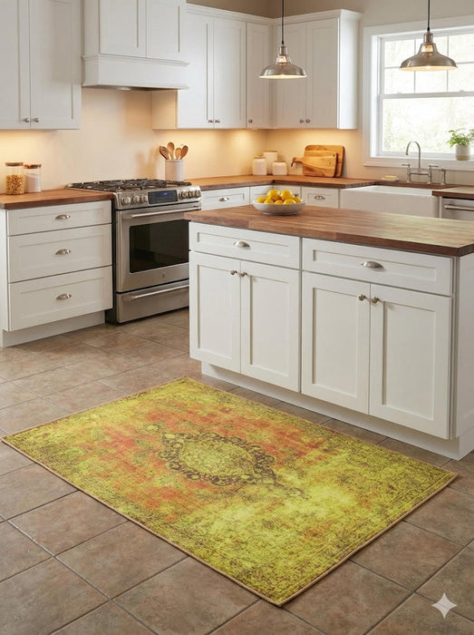 4' x 6' Washable Area Rug