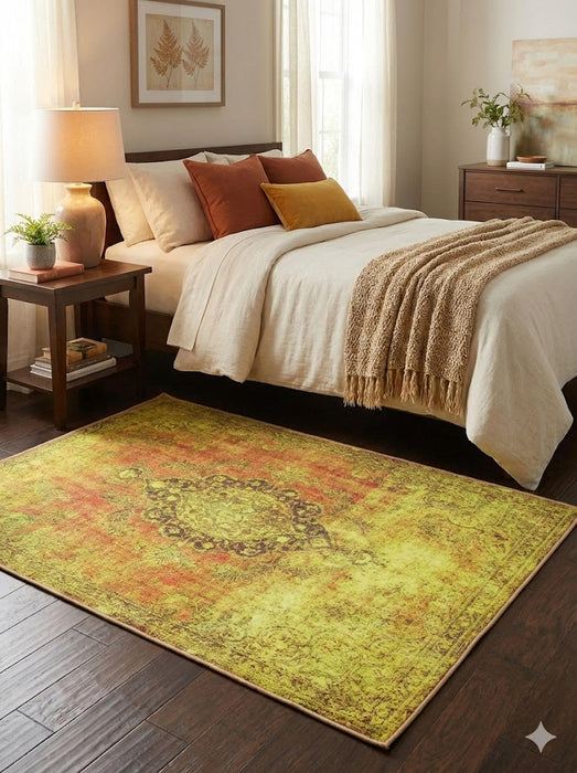 4' x 6' Washable Area Rug