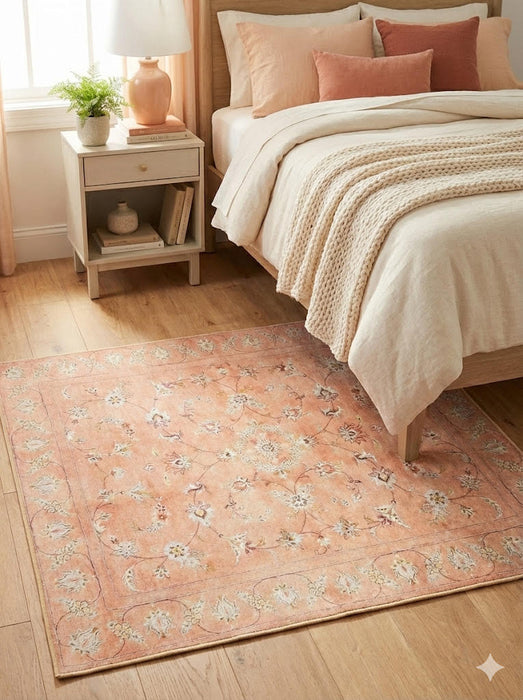 4' x 4' Square Washable Area Rug