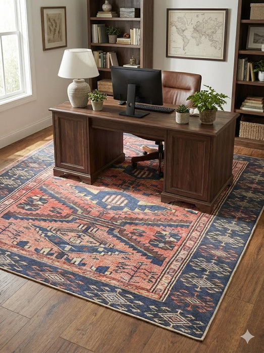 6' x 6' Square Washable Area Rug