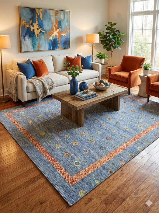 7' x 9' Washable Area Rug