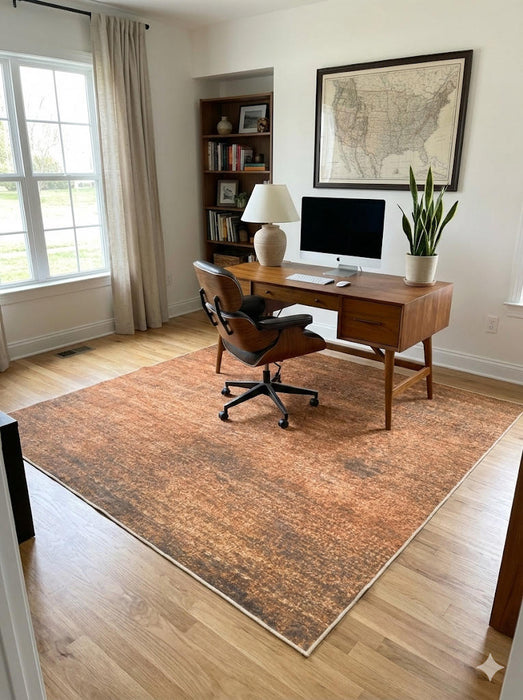 6' x 6' Square Washable Area Rug