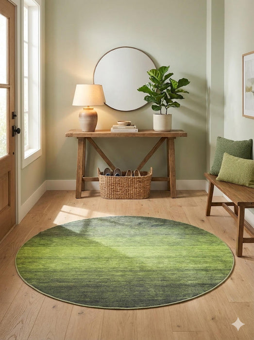 5' Round Washable Area Rugs