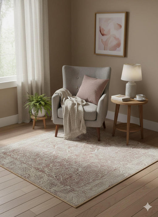 4' x 4' Square Washable Area Rug