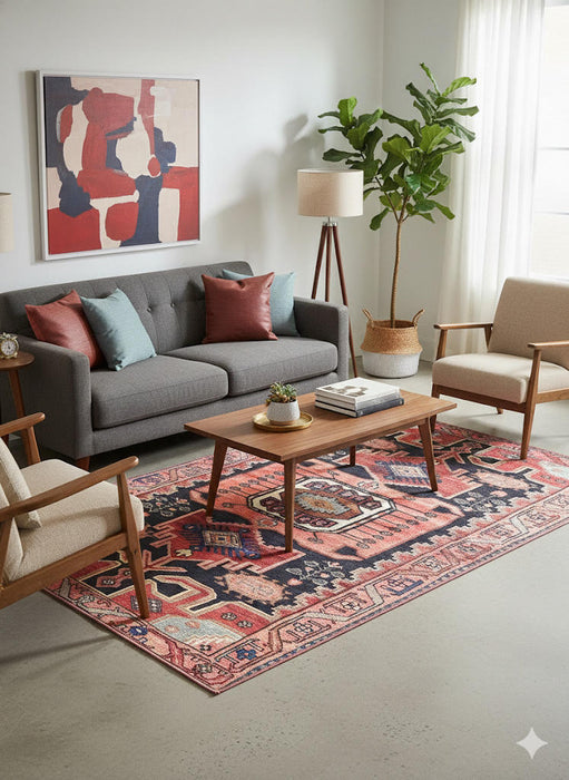 5' x 8' Washable Area Rug