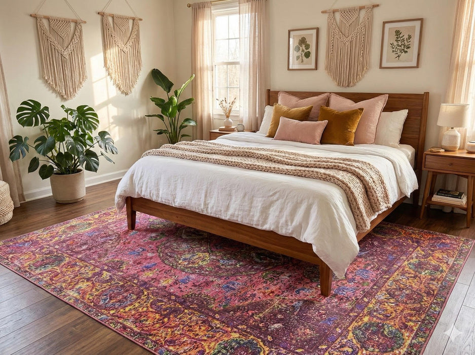 7' x 9' Washable Area Rug